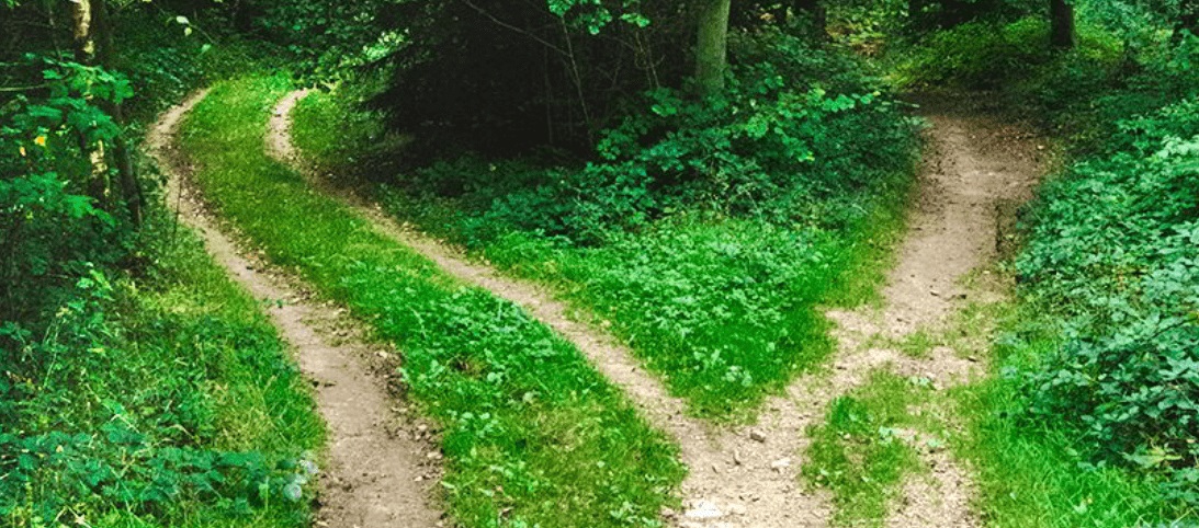 zwei Wege
